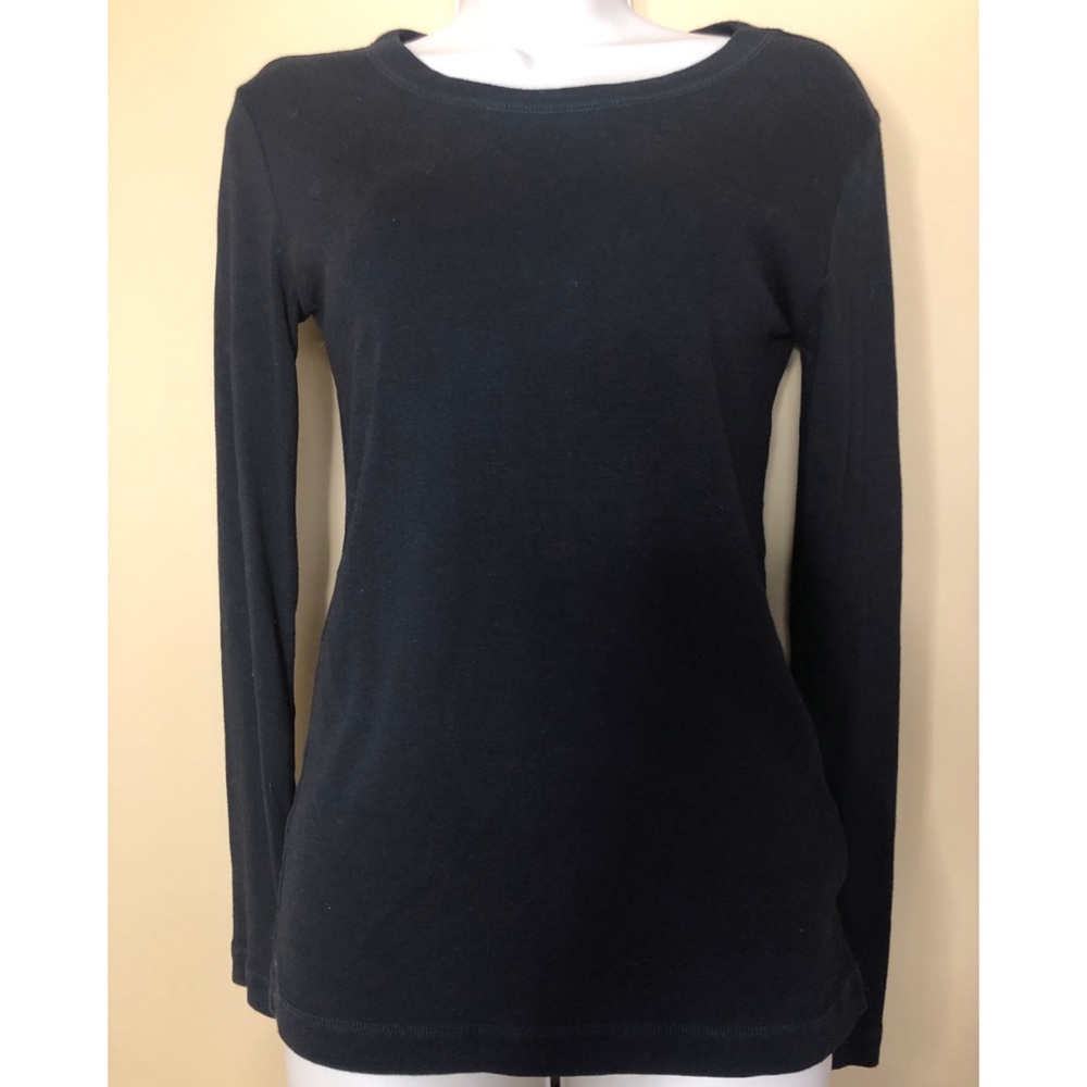 Gap Black Long Sleeve Top